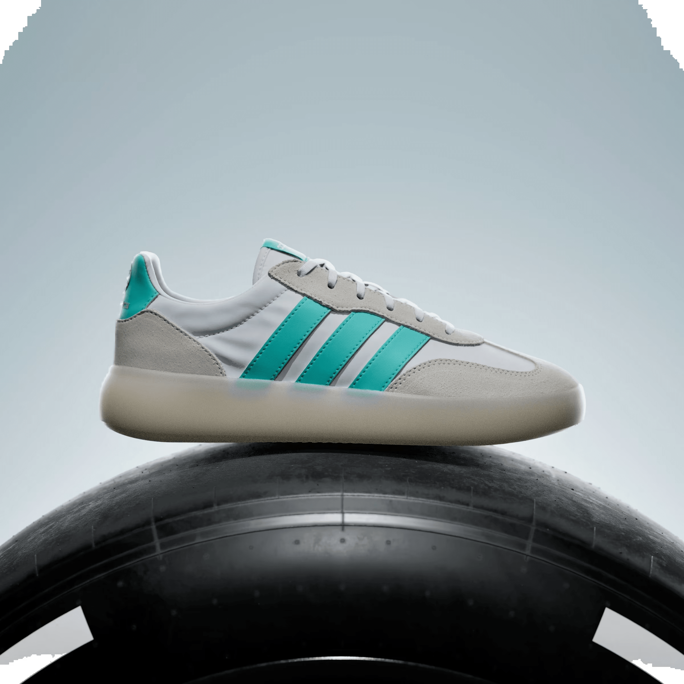 adidas Barreda Decode Mercedes-AMG Petronas Formula One Team White Semi Mint Rush