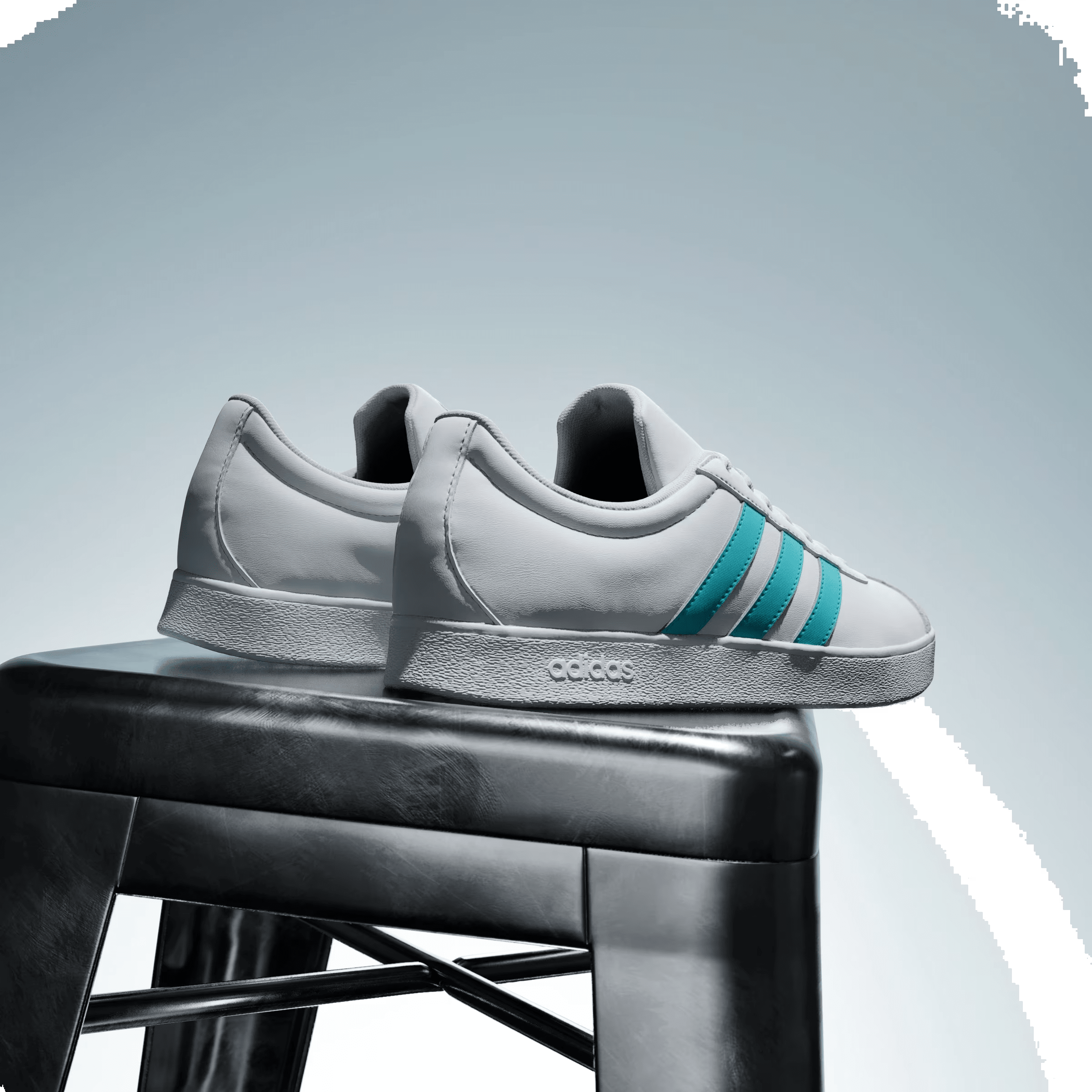 adidas VL Court Mercedes-AMG Petronas Formula One Team White Semi Mint Rush