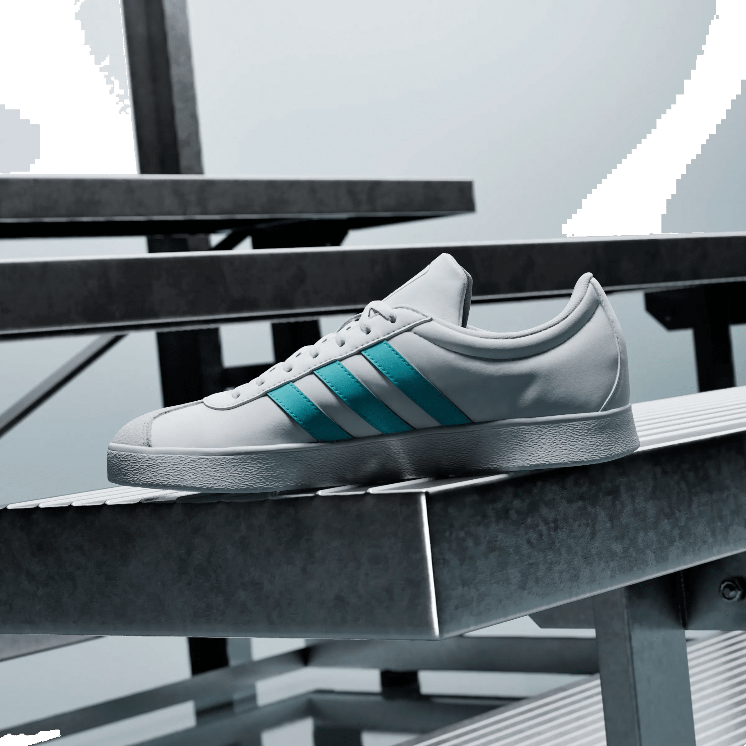 adidas VL Court Mercedes-AMG Petronas Formula One Team White Semi Mint Rush