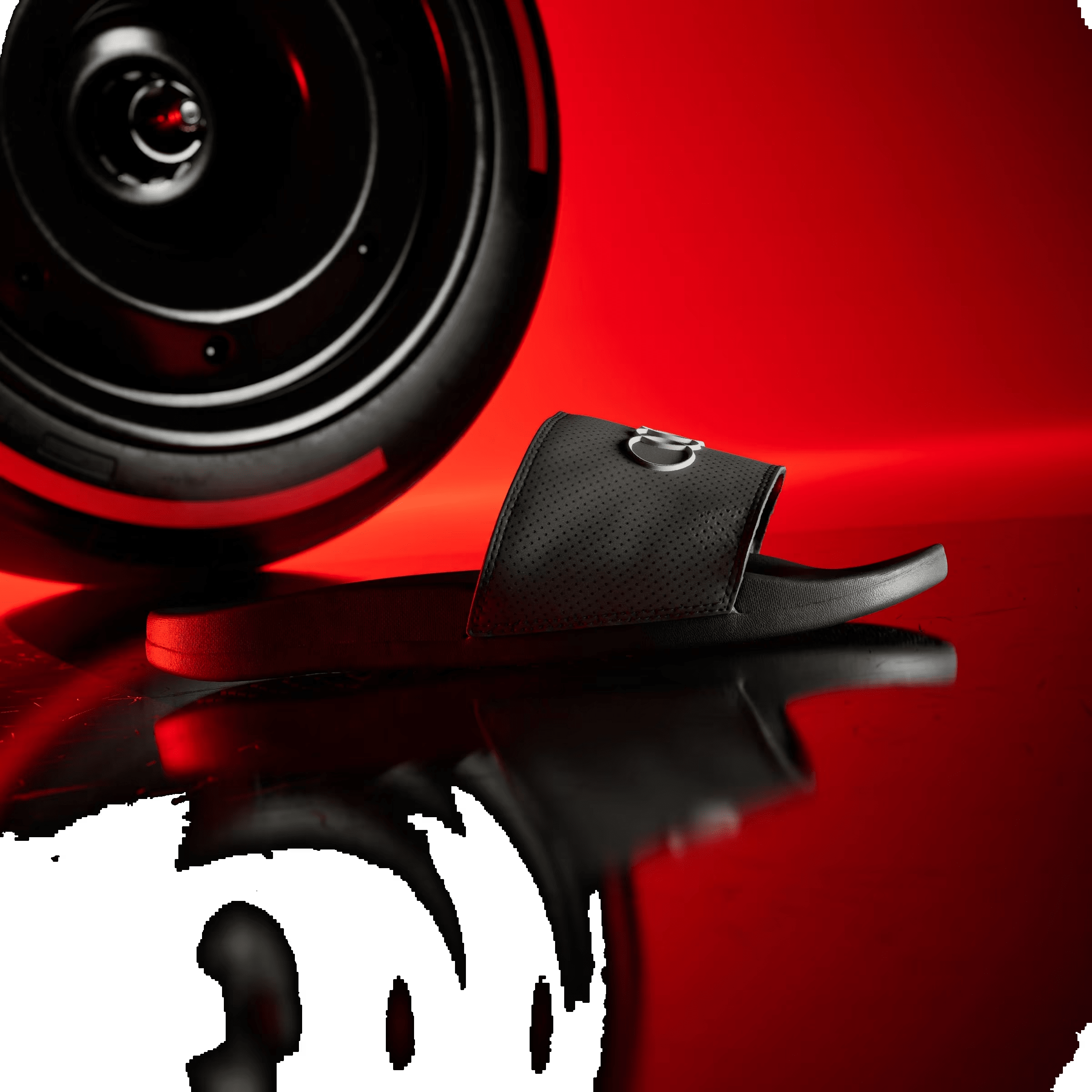 adidas Adilette Comfort Slides Audi Revolut F1 Team Utility Black