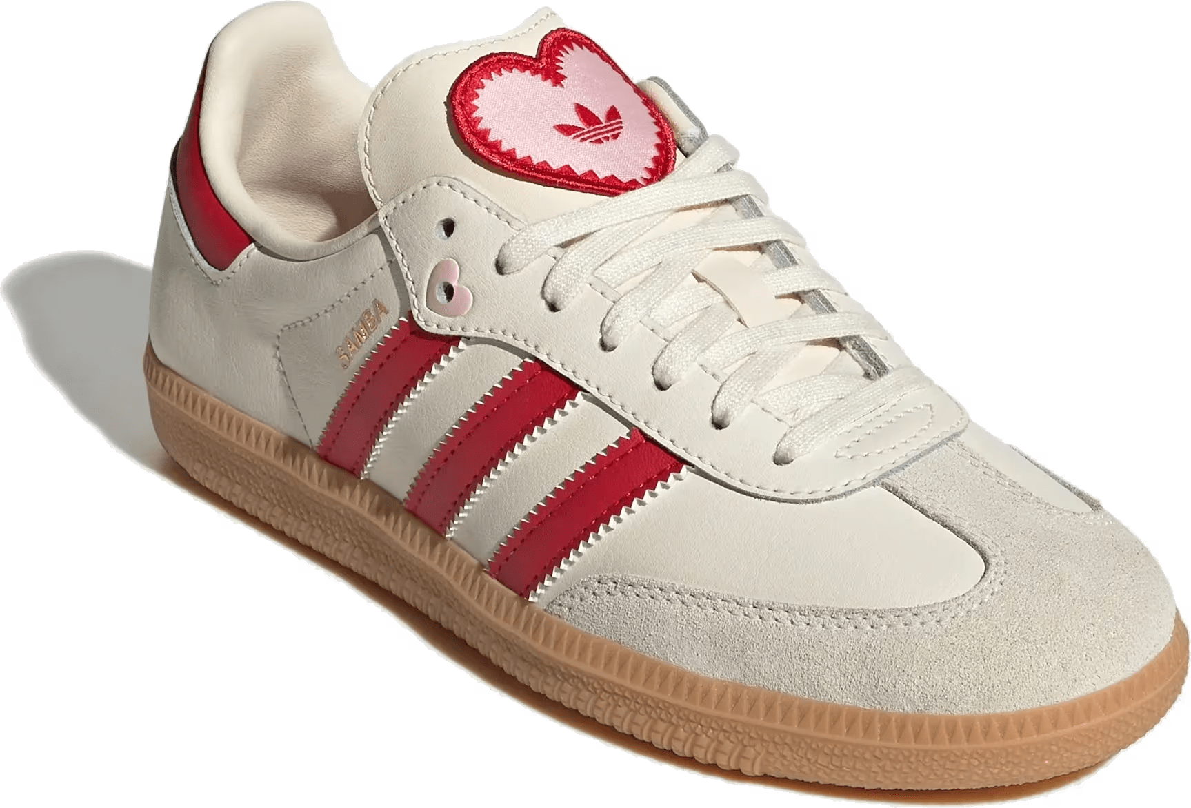 adidas Samba OG Valentine's Day Cream White Scarlet (2026) (GS)
