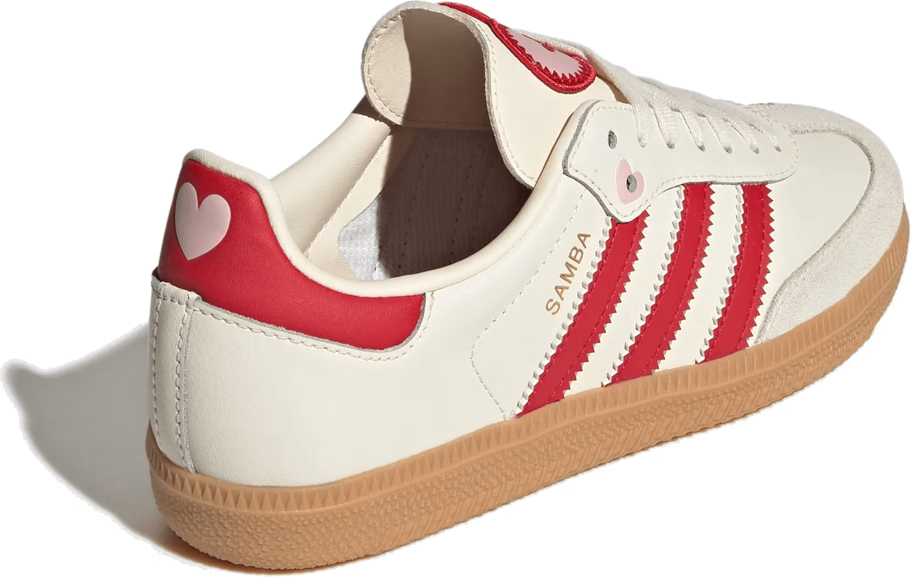 adidas Samba OG Valentine's Day Cream White Scarlet (2026) (GS)