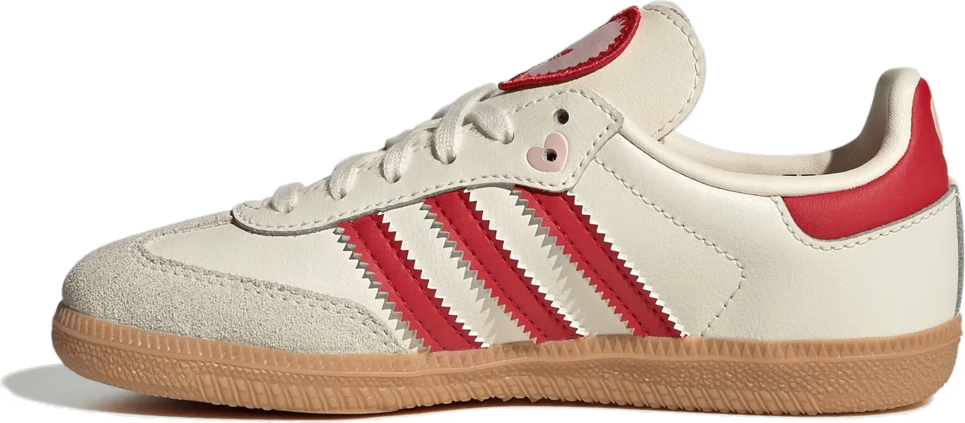 adidas Samba OG Valentine's Day Cream White Scarlet (2026) (PS)