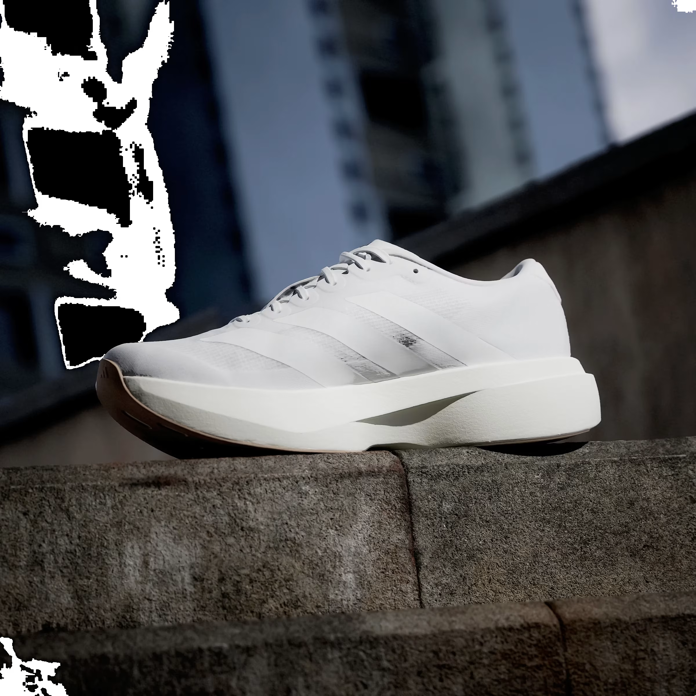 adidas Adizero Evo SL White Warm Sandstone