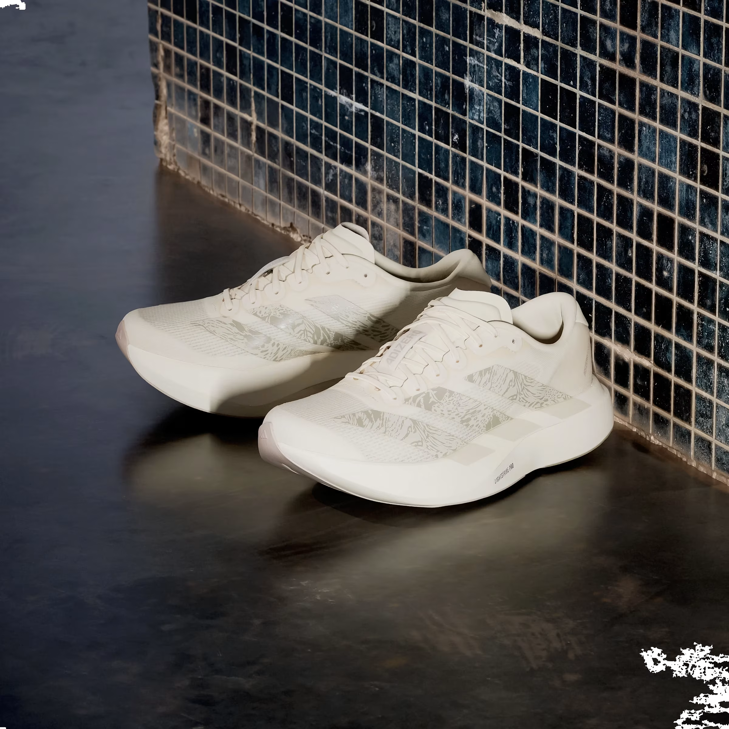 adidas Adizero Evo SL Wonder White Crystal Linen (Women's)