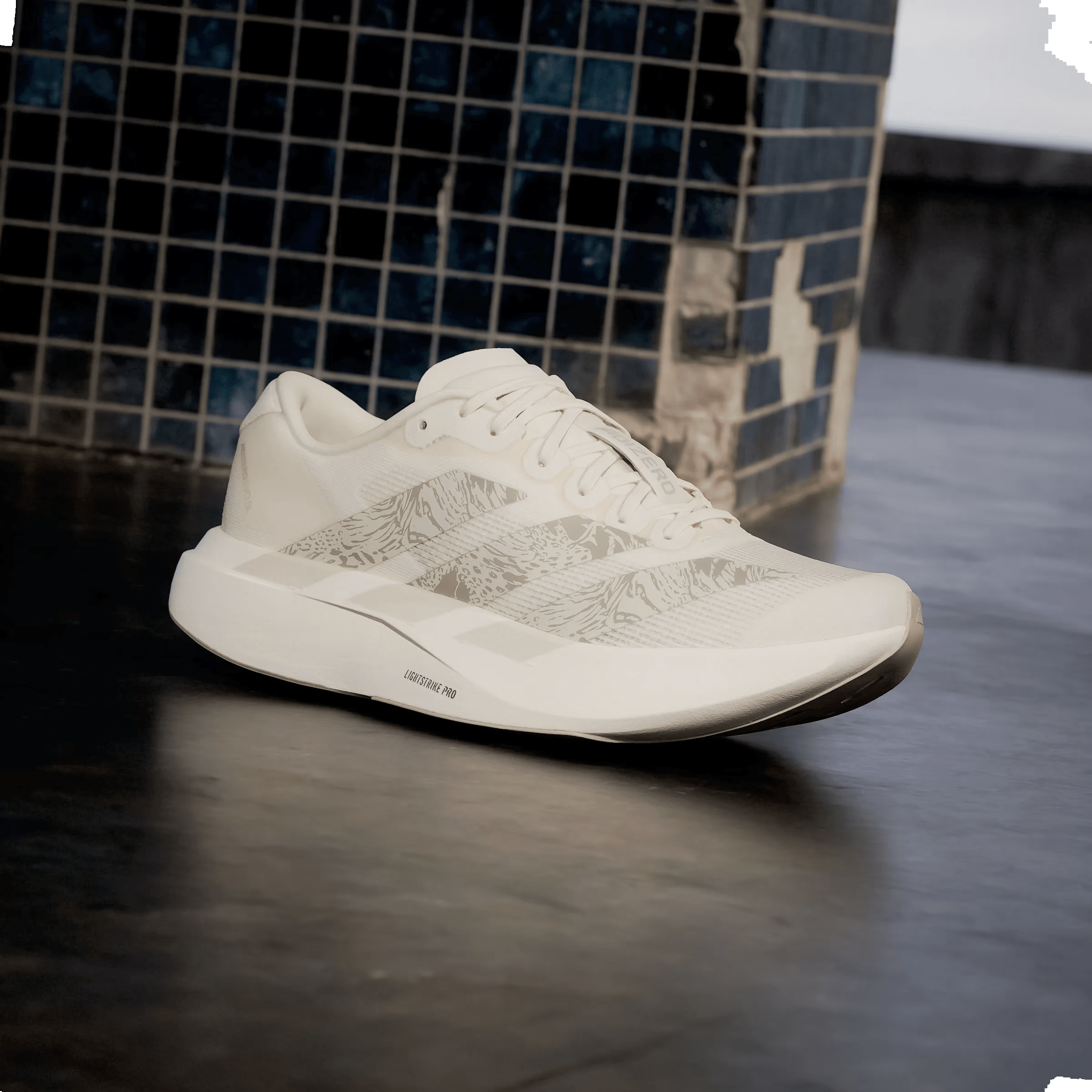 adidas Adizero Evo SL Wonder White Crystal Linen (Women's)