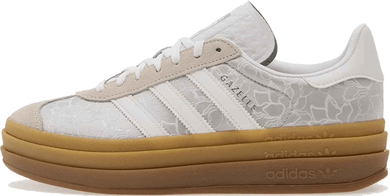 Adidas Gazelle Bold "Silver Metallic White"