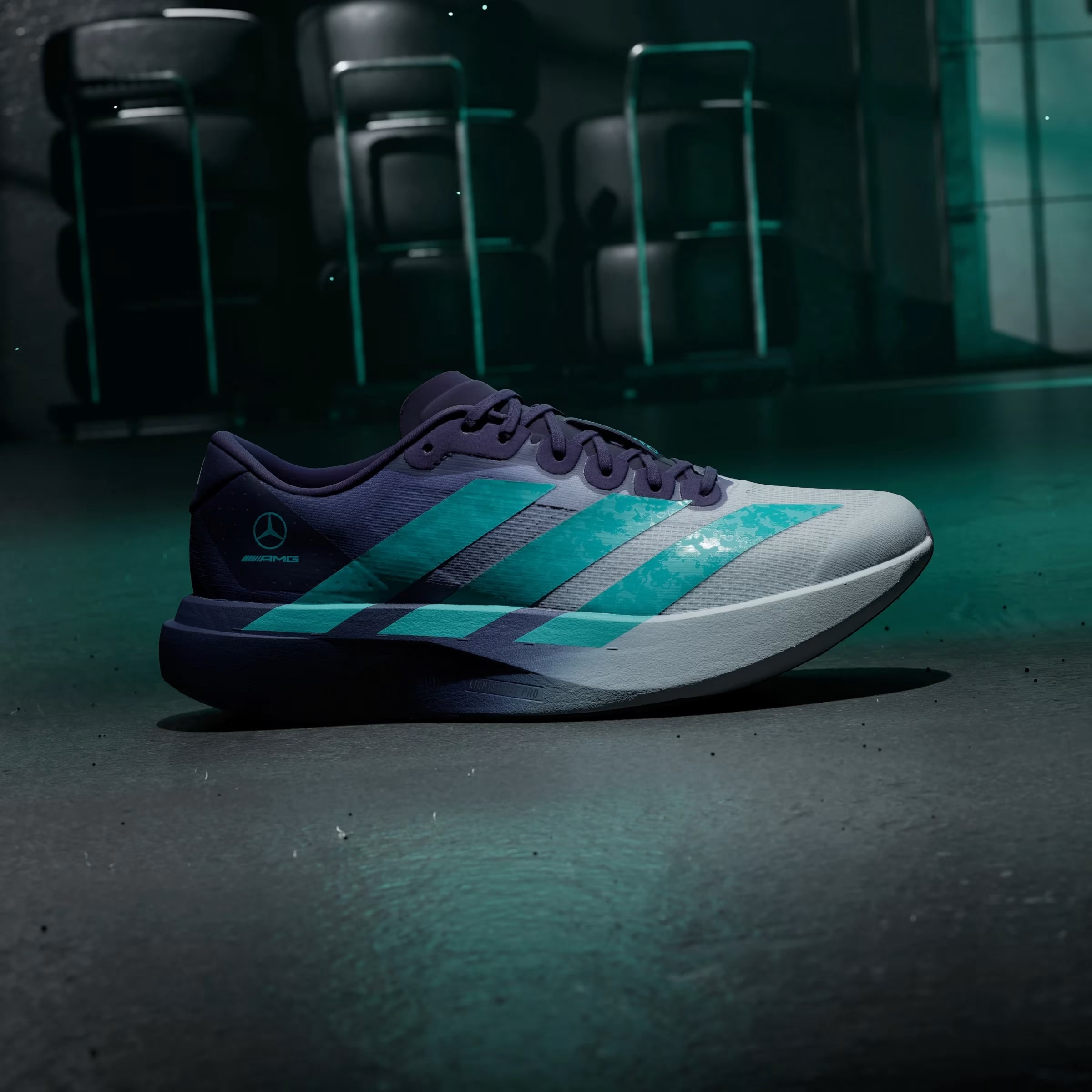 adidas ADIZERO EVO SL MERCEDES AMG PETRONAS F1 TEAM