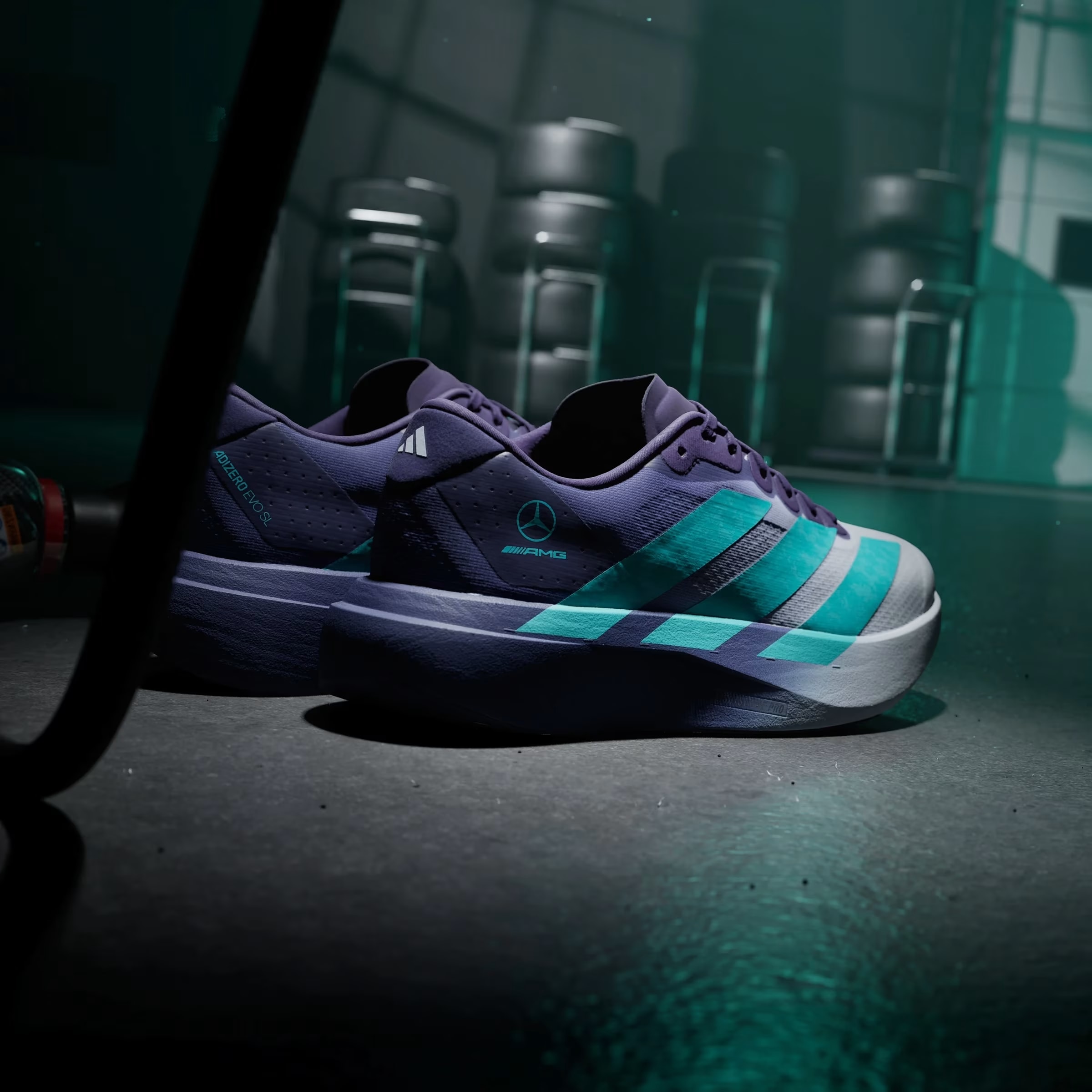 adidas ADIZERO EVO SL MERCEDES AMG PETRONAS F1 TEAM