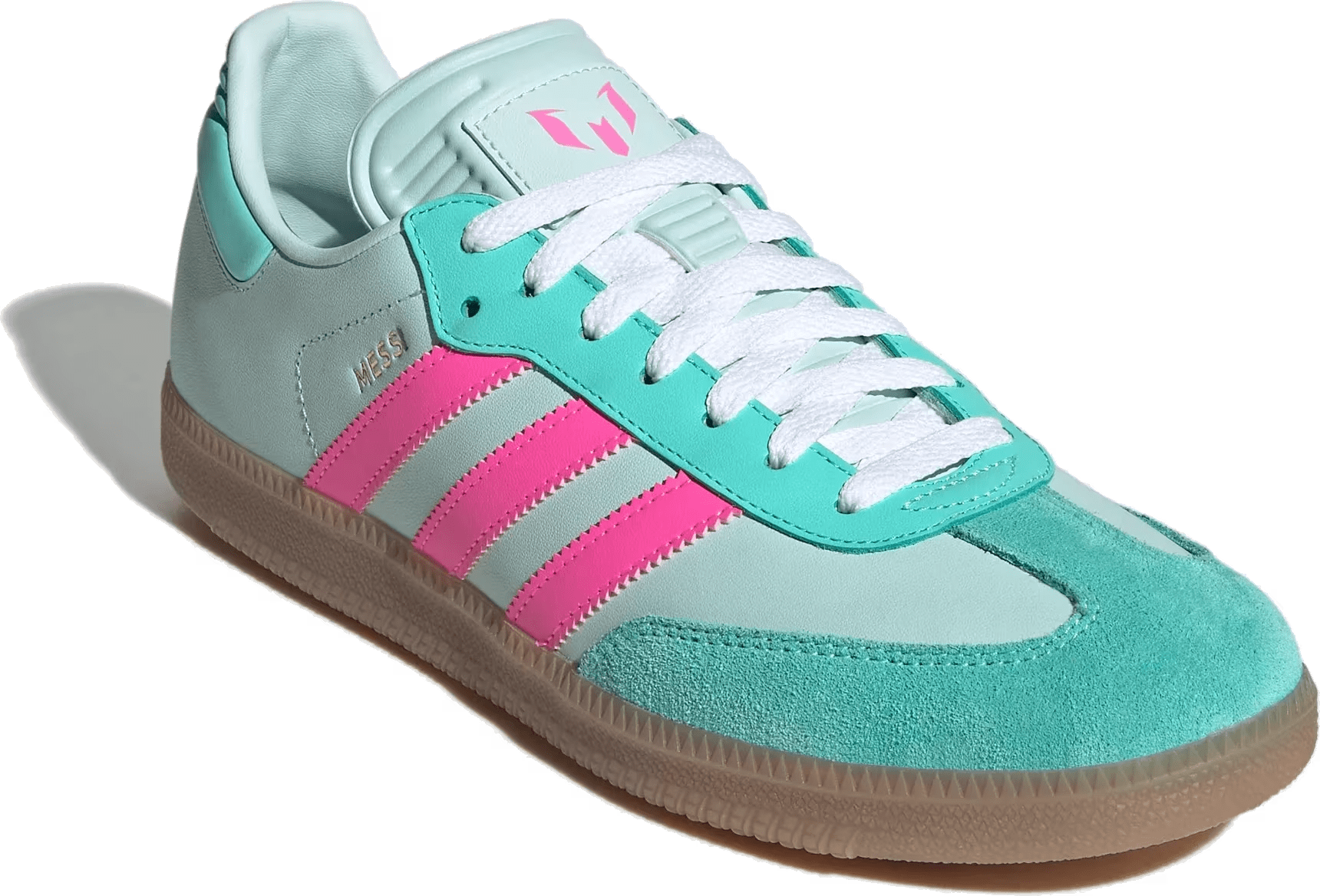 Messi x Adidas Samba "Halo Mint"