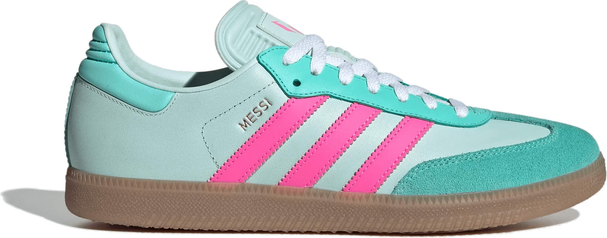 Messi x Adidas Samba "Halo Mint"