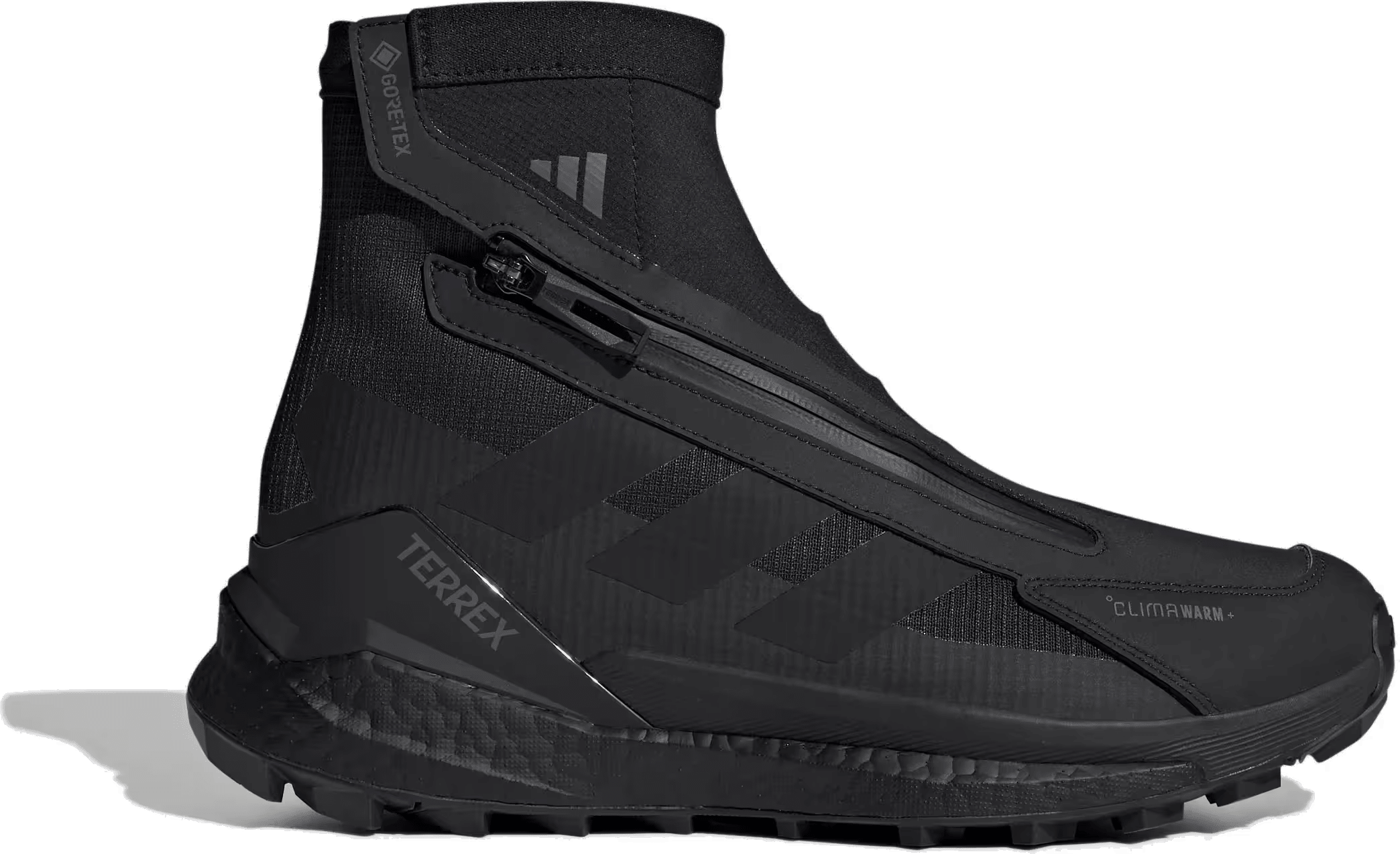 adidas Terrex Free Hiker 2 Gore-Tex Climawarm+ Black Grey Four