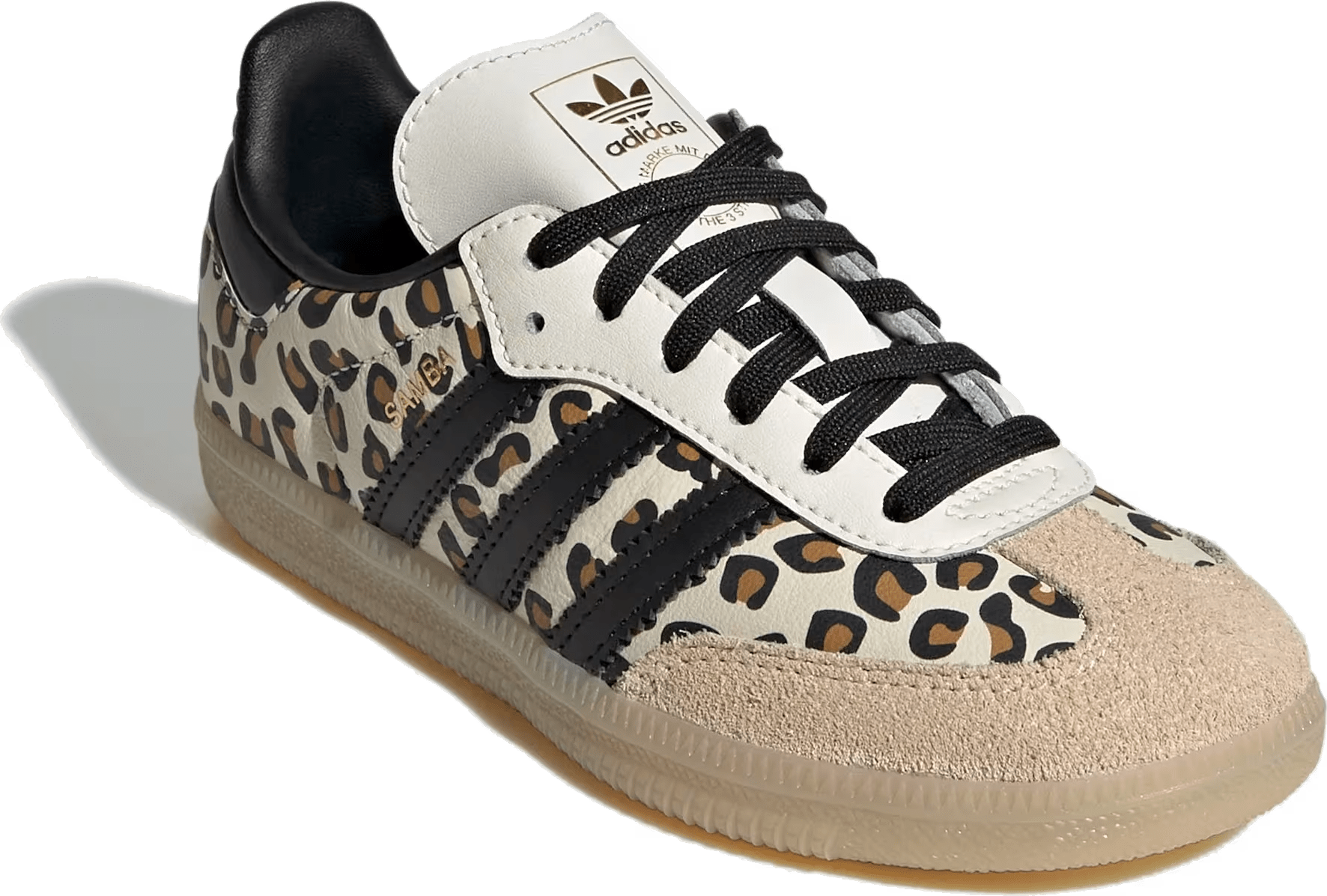 adidas Samba OG PS "Cream White Leopard"