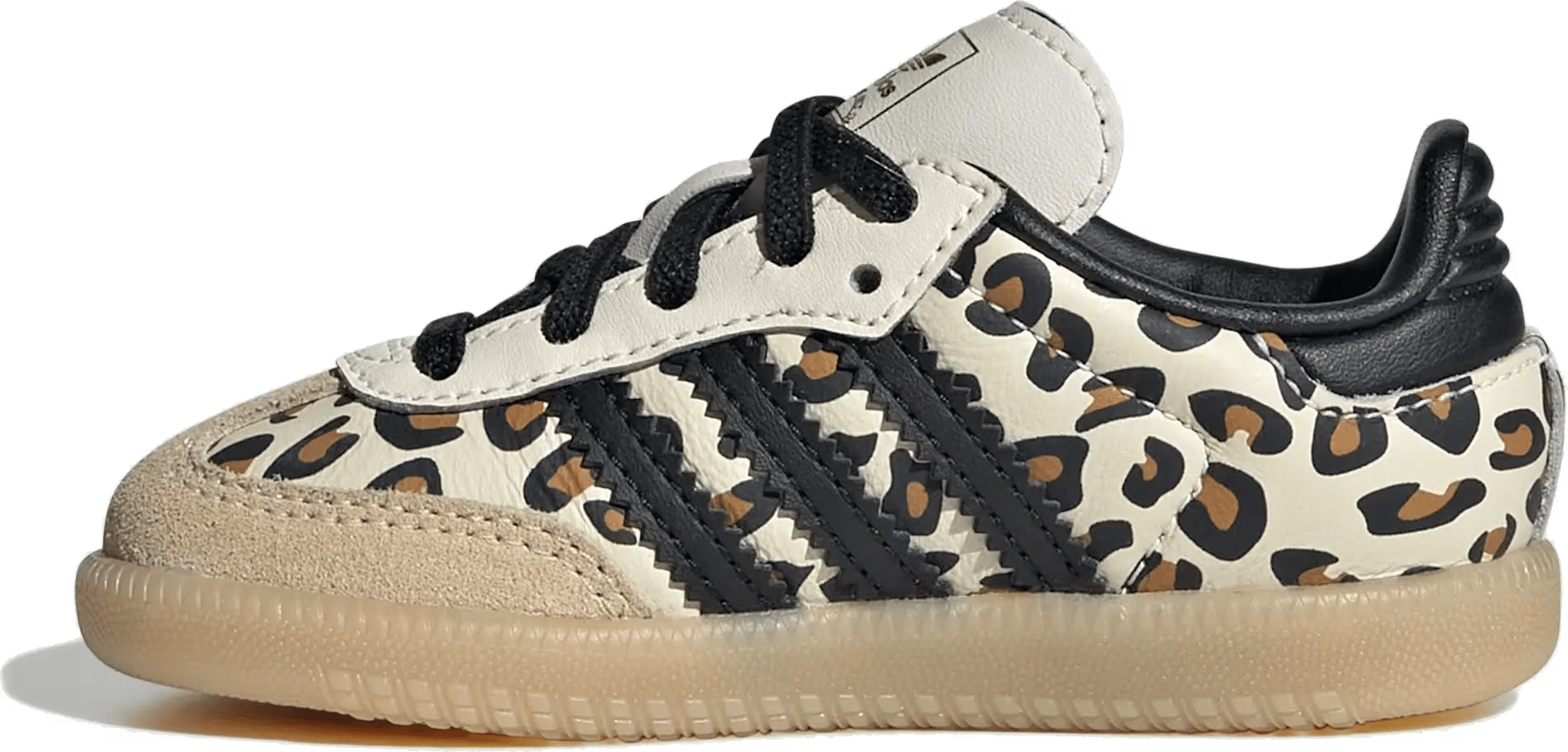 adidas Samba OG Comfort Closure Elastic Lace "Cream White Leopard"