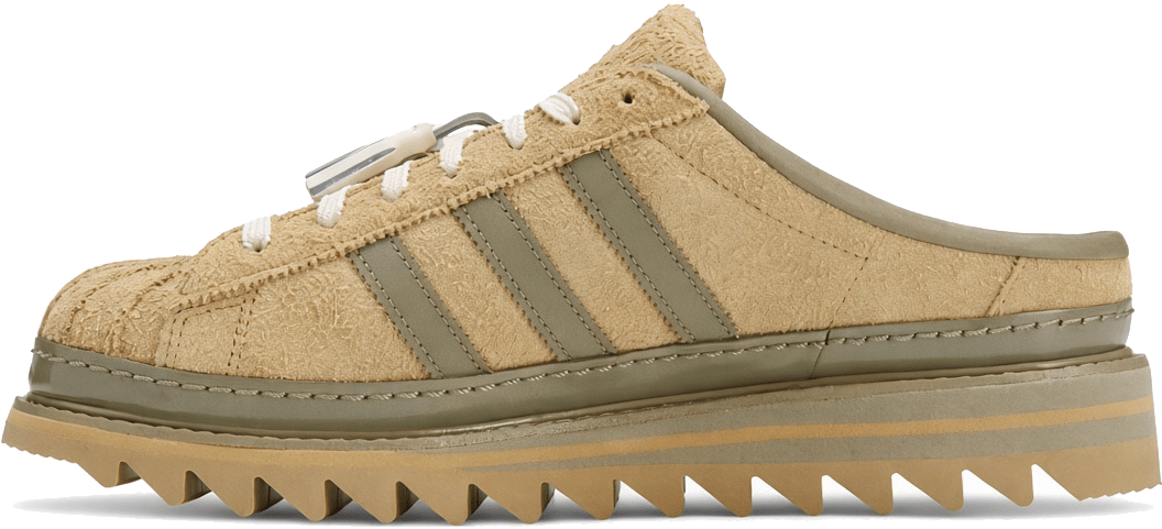 Clot x Adidas Sawtooth Mule "Cardboard"