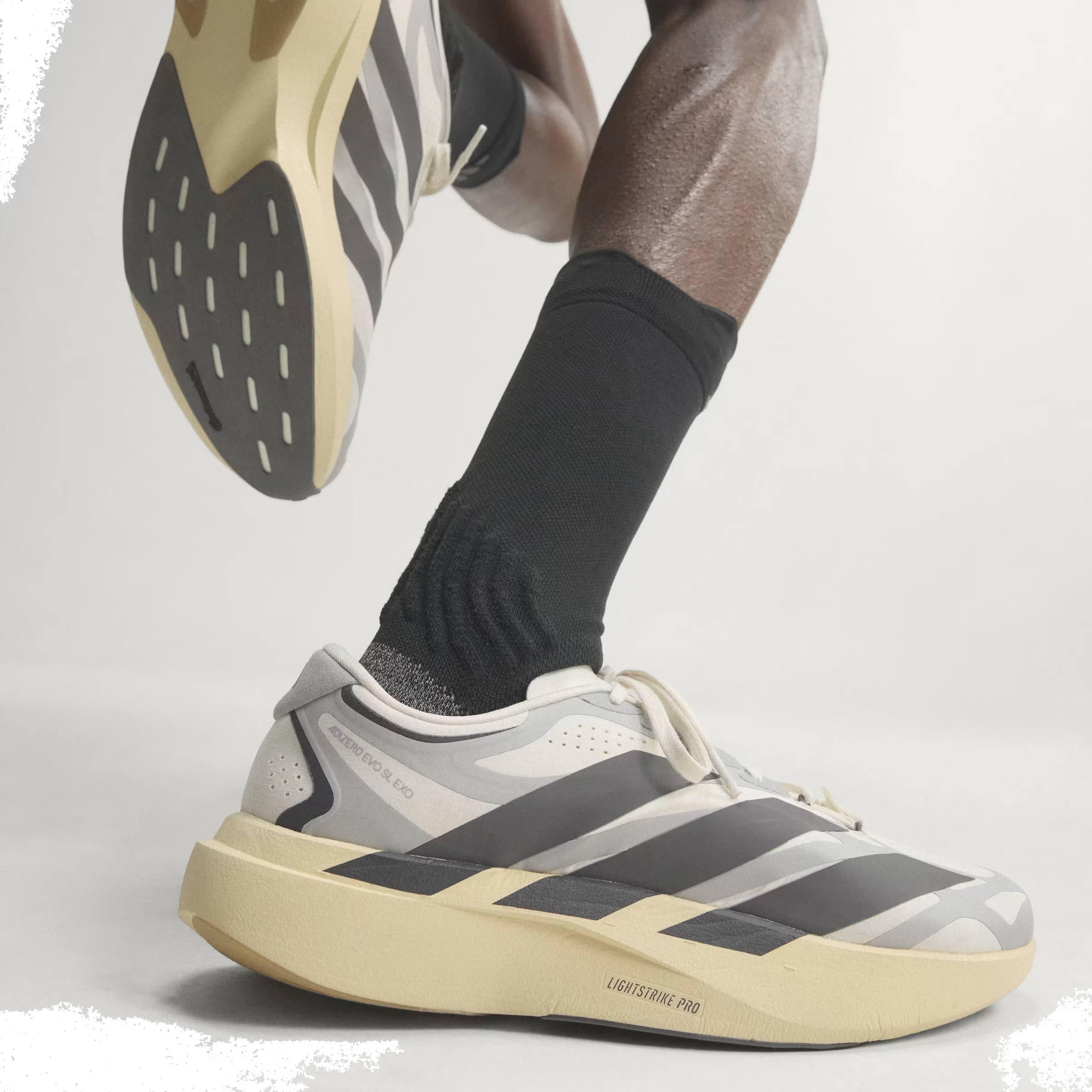 adidas Adizero Evo SL EXO White Utility Black Grey