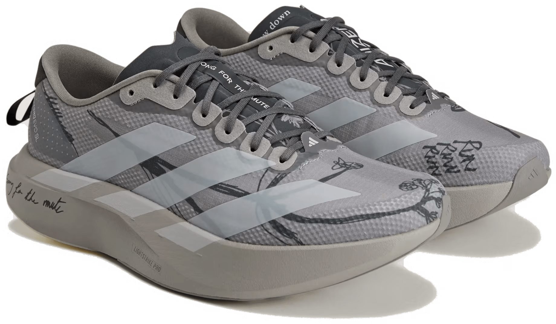 Song for the Mute x Adidas Adizero Evo SL "Dove Grey"