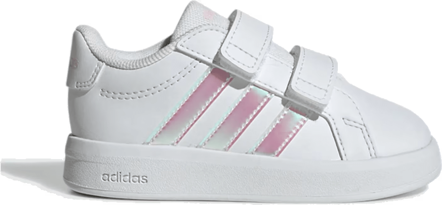 adidas Grand Court 3.0 White Iridescent (TD)