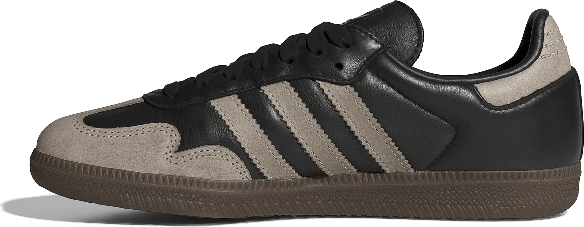 Adidas Samba OG "Core Black Wonder Beige Gold"