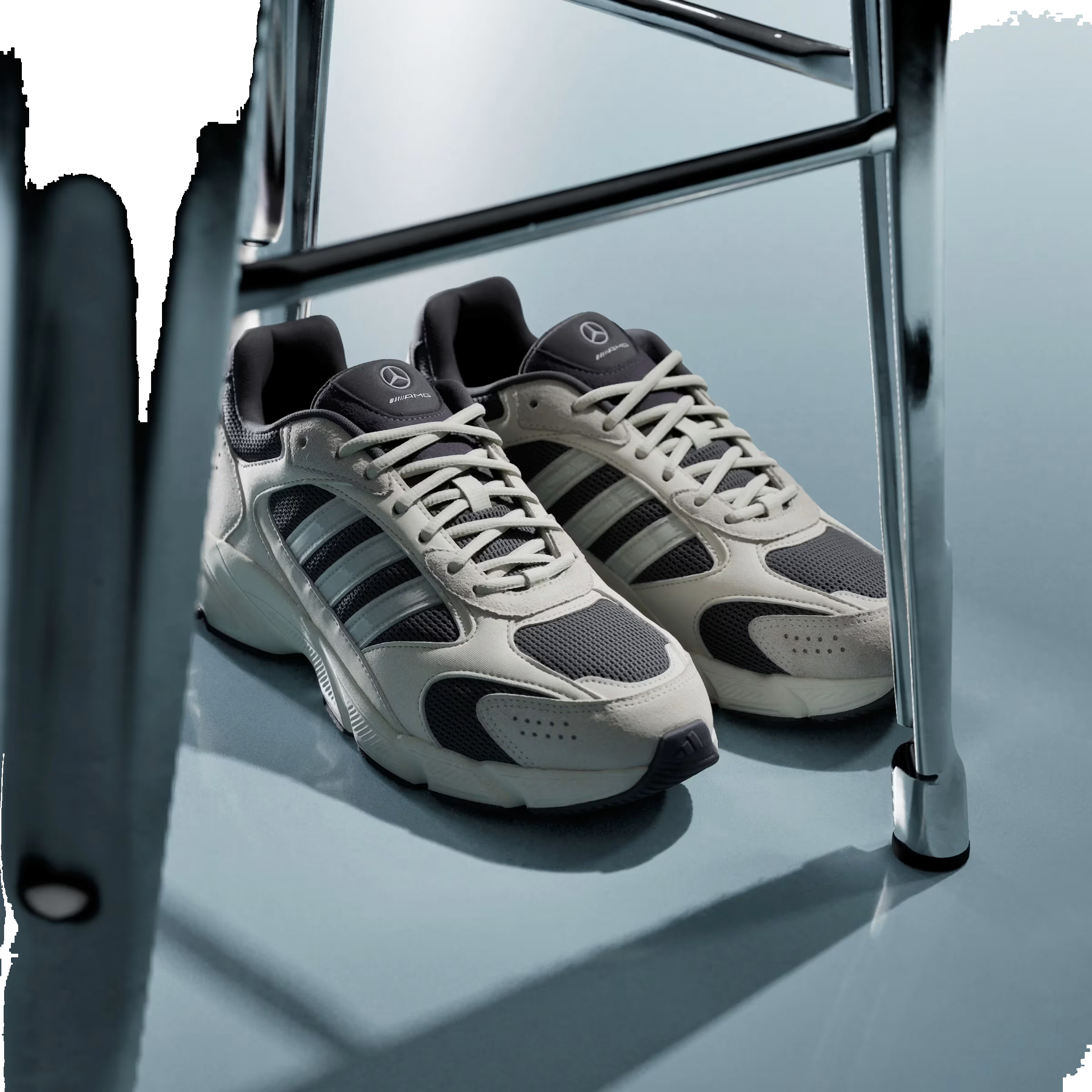Mercedes AMG Petronas F1 x Adidas Crazychaos 2000 "Grey Strata"