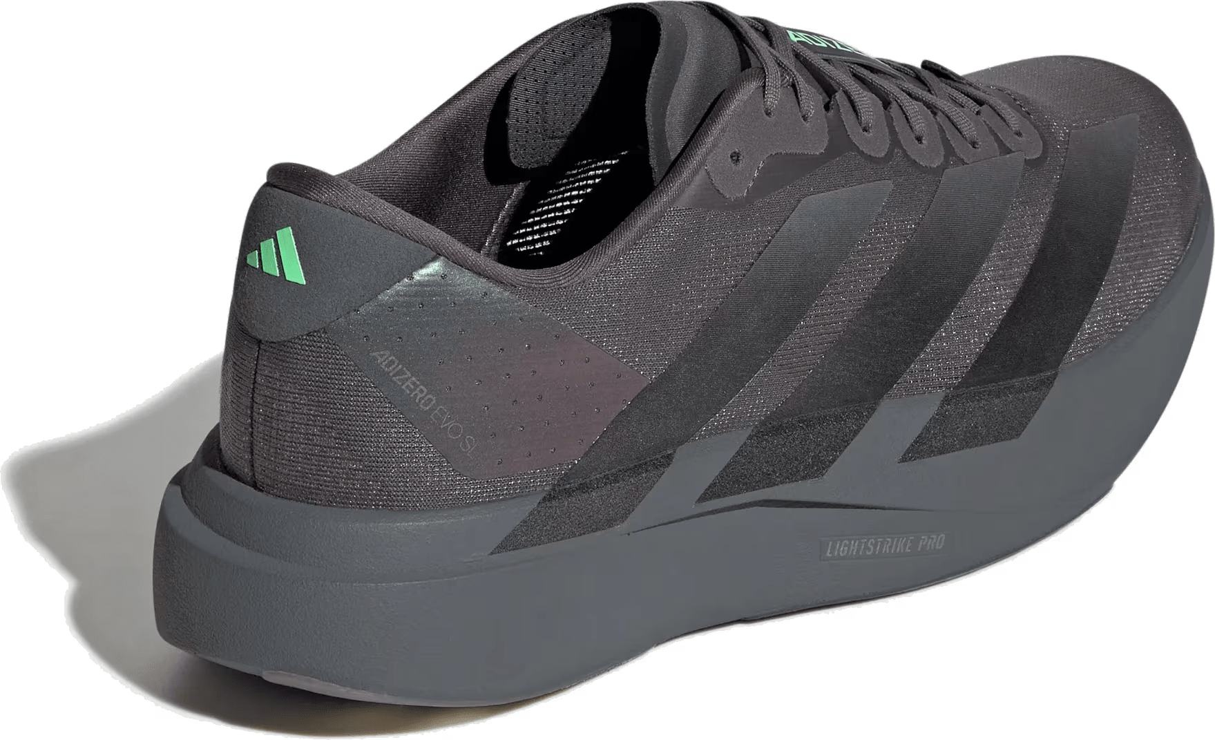 adidas Adizero Evo SL Grey Black Lime Burst