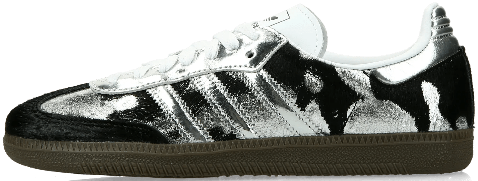 Adidas Samba OG Wmns "Black Silver Meallic