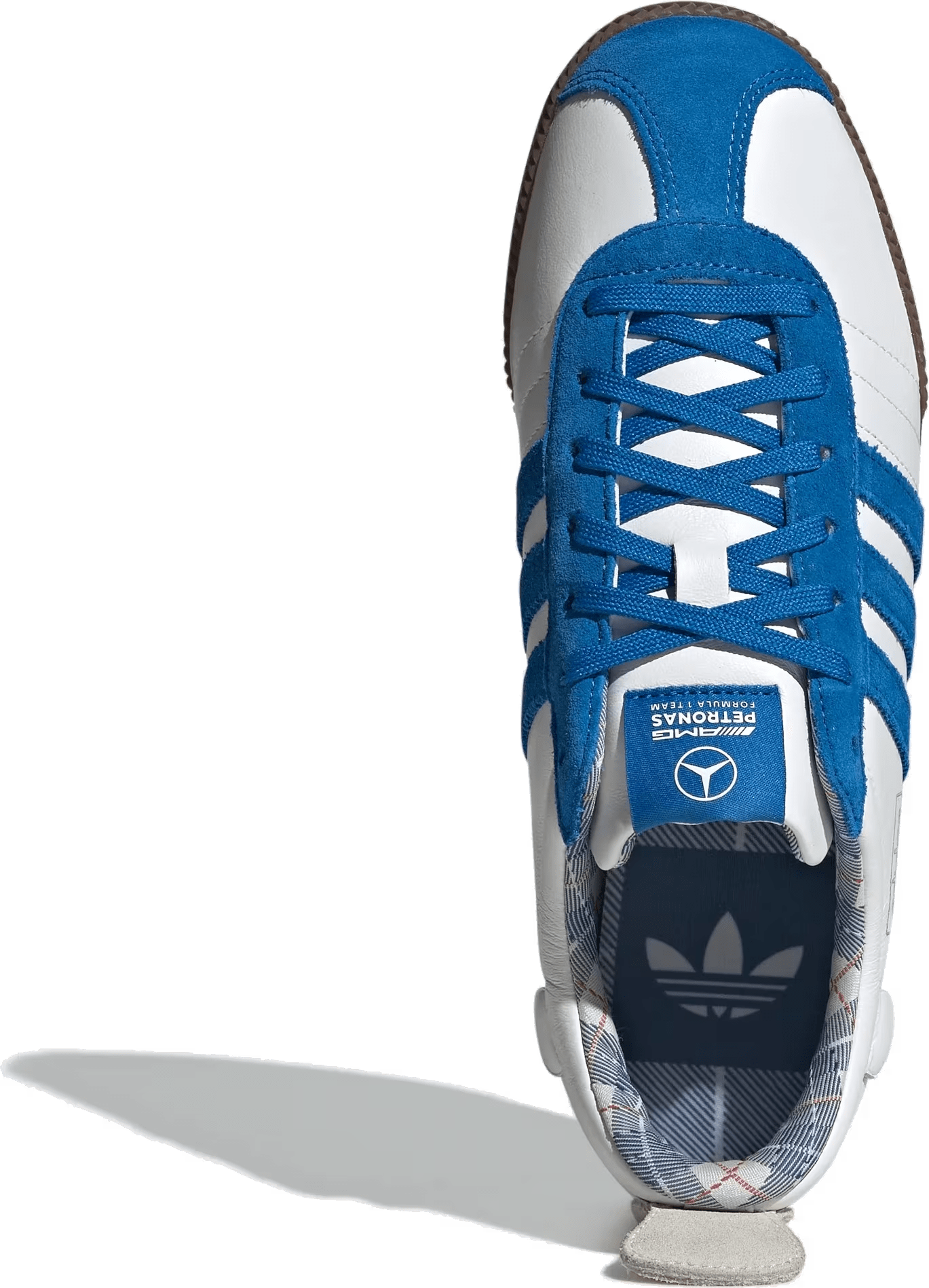 Mercedes AMG Petronas F1 x Adidas Samba 62 Super "Blue Bird"
