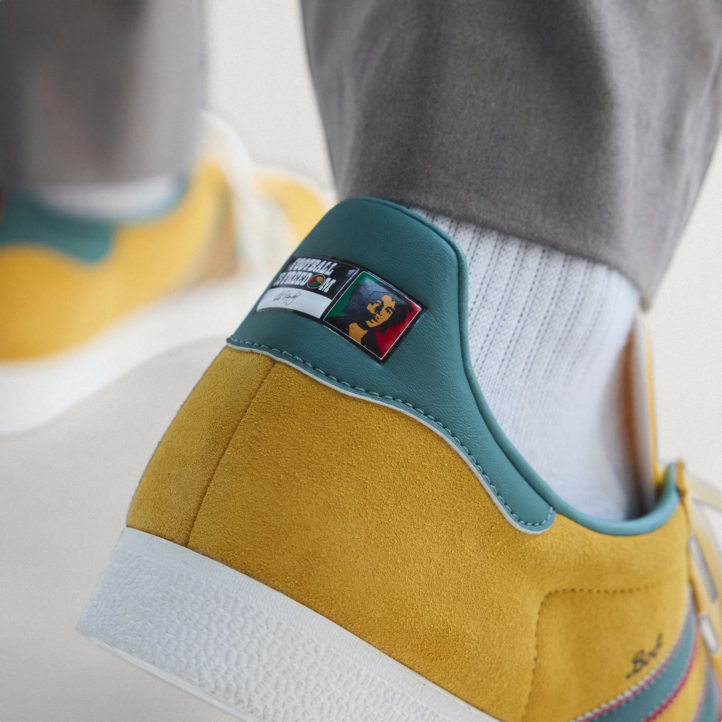 Bob Marley x Adidas Gazelle "Bold Gold"