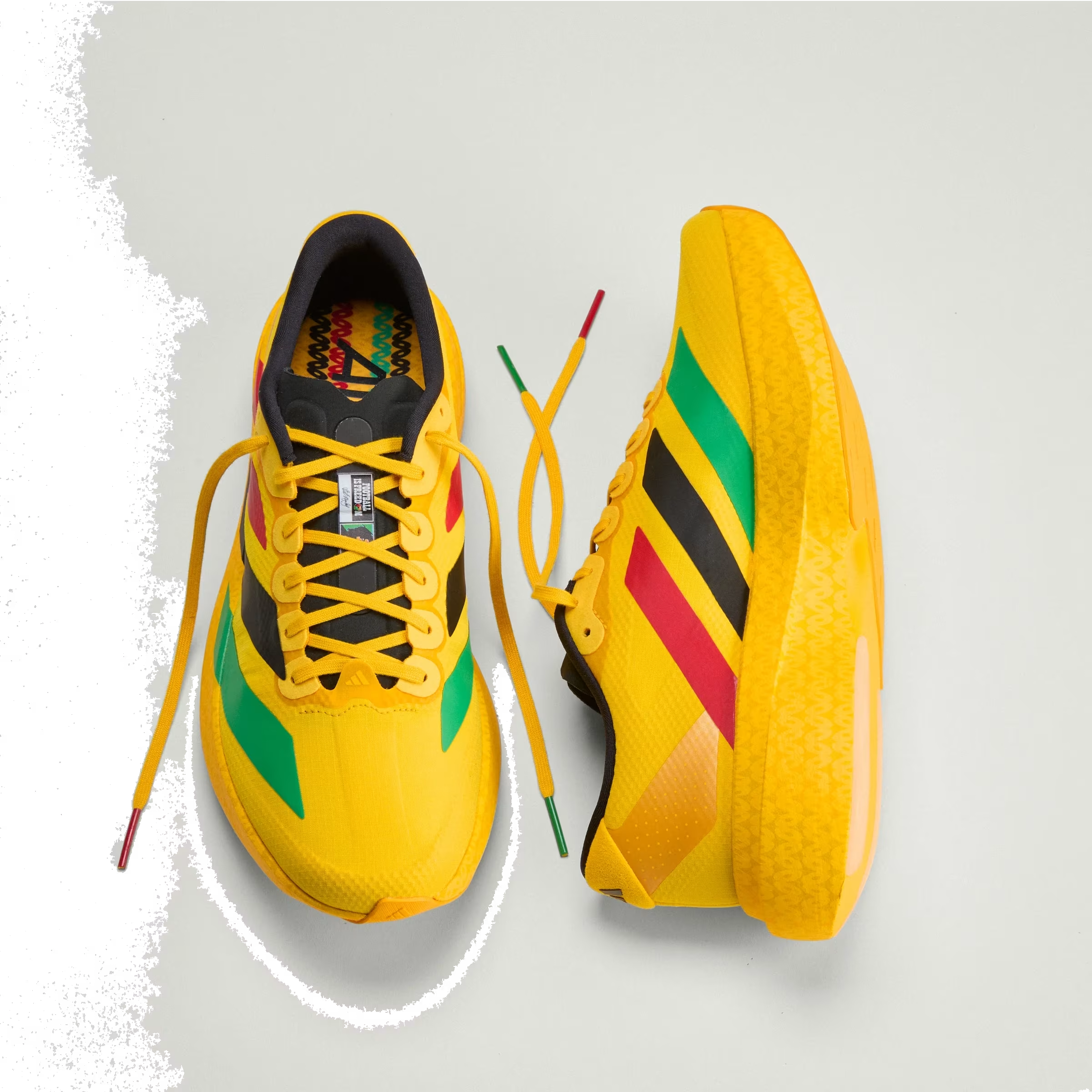 Bob Marley x Adidas Adizero Evo SL "Bold Gold"
