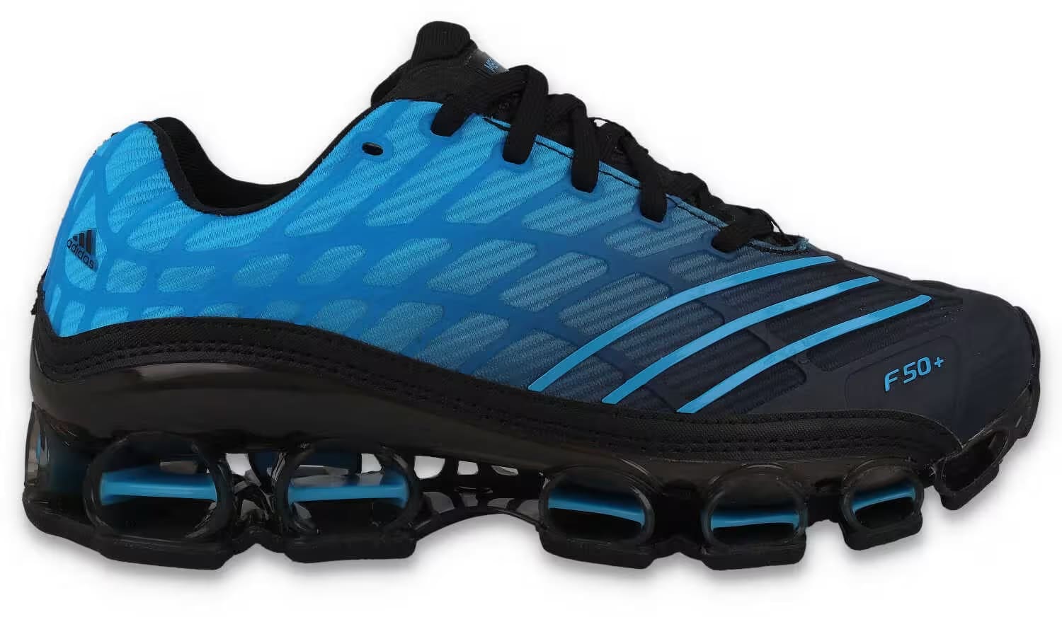 adidas Megaride F50 Black Lucid Aquamarine
