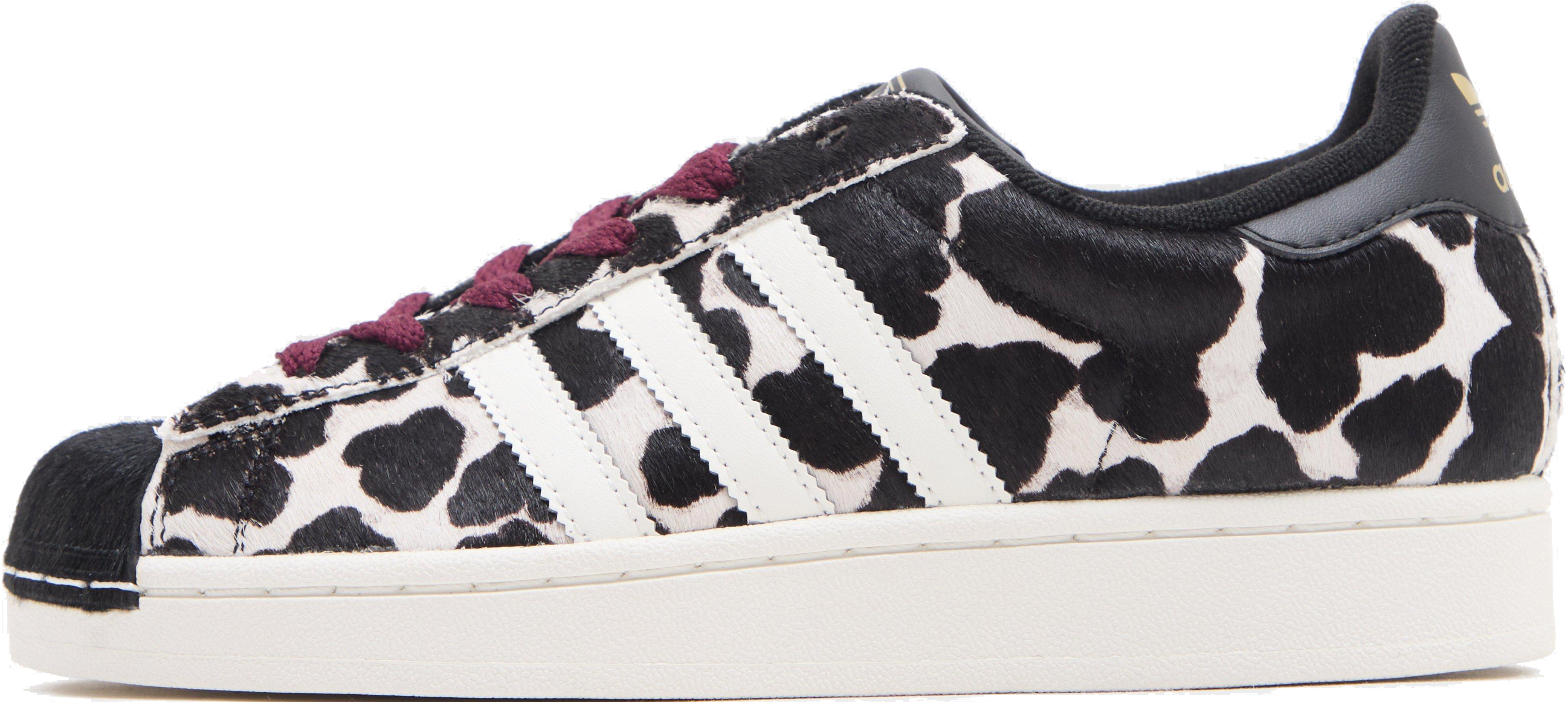 Adidas Superstar II Wmns "Cow Print Black"