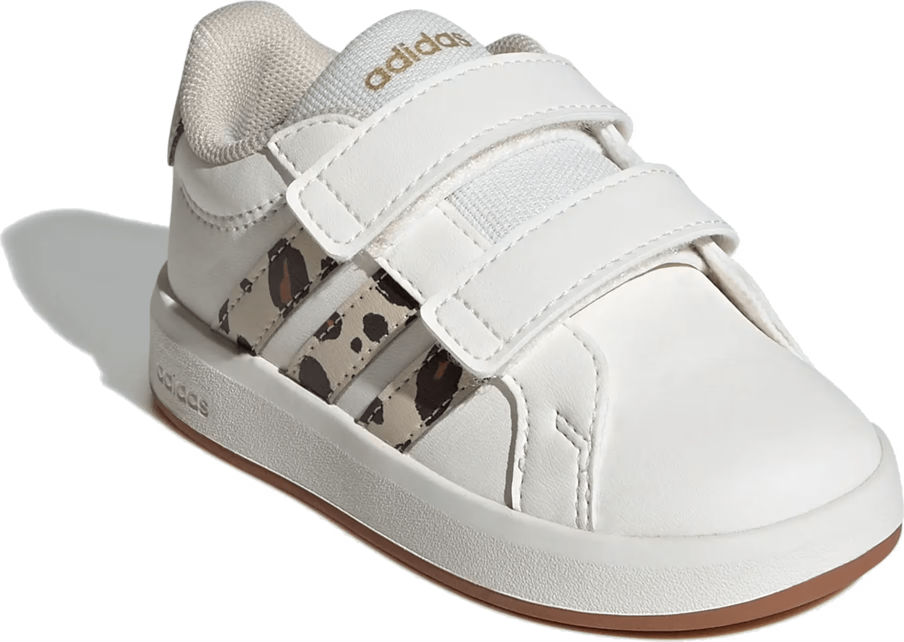 adidas Grand Court 3.0 CF White Aurora Coffee Cheetah (TD)