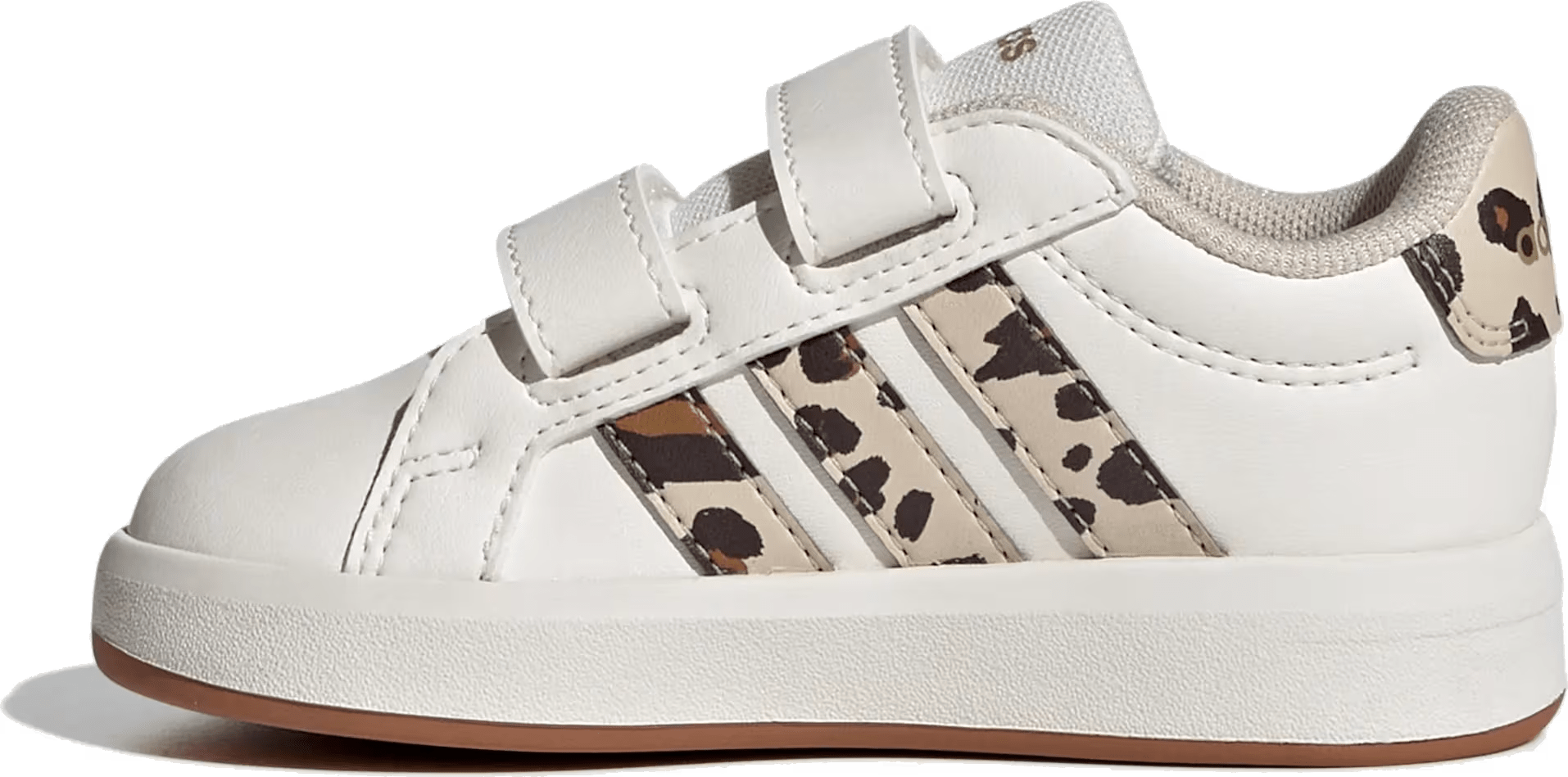 adidas Grand Court 3.0 CF White Aurora Coffee Cheetah (TD)