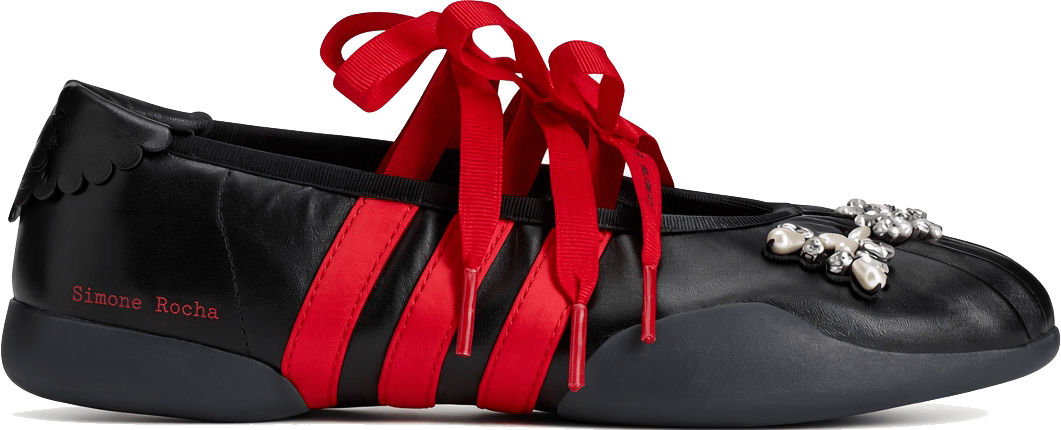 Simone Rocha x Adidas Taekwondo Ballerina "Black"