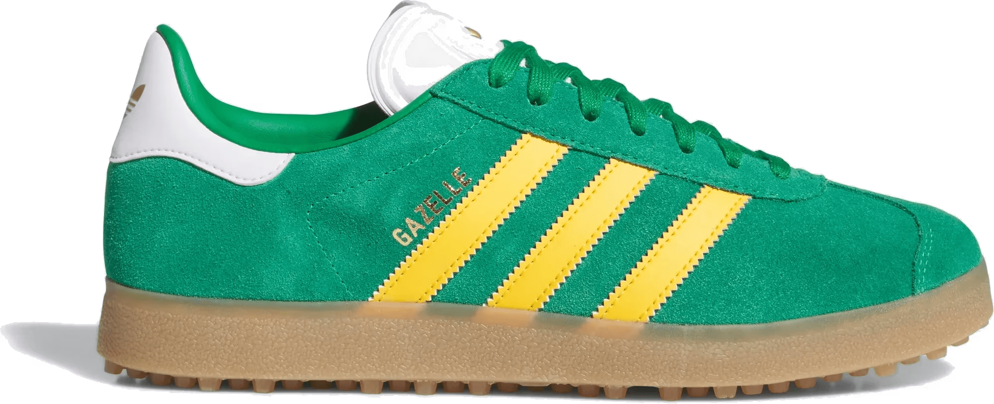 Adidas Gazelle Spikeless Golf "Green Yellow"