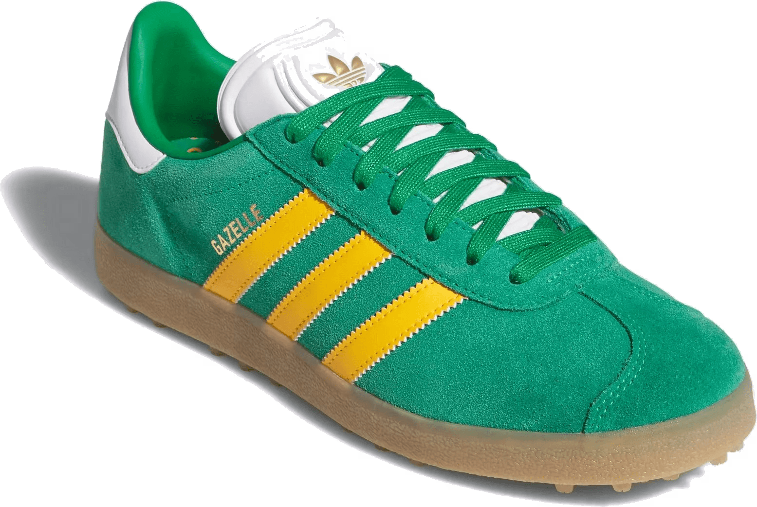 Adidas Gazelle Spikeless Golf "Green Yellow"