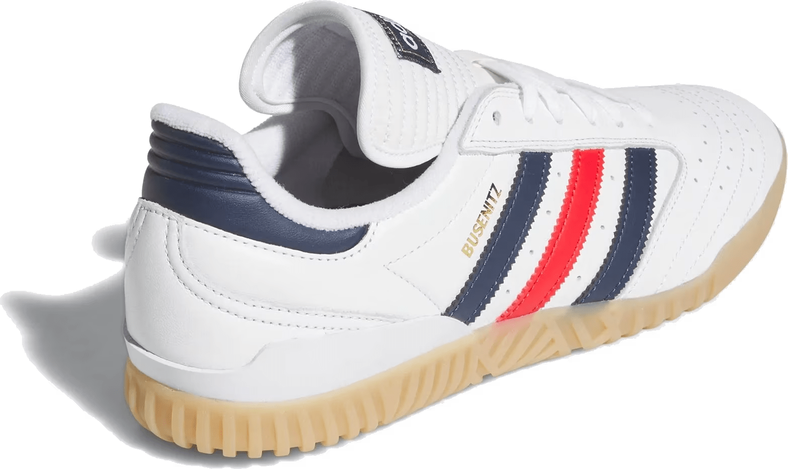 adidas Busenitz Indoor Super White Navy Better Scarlet