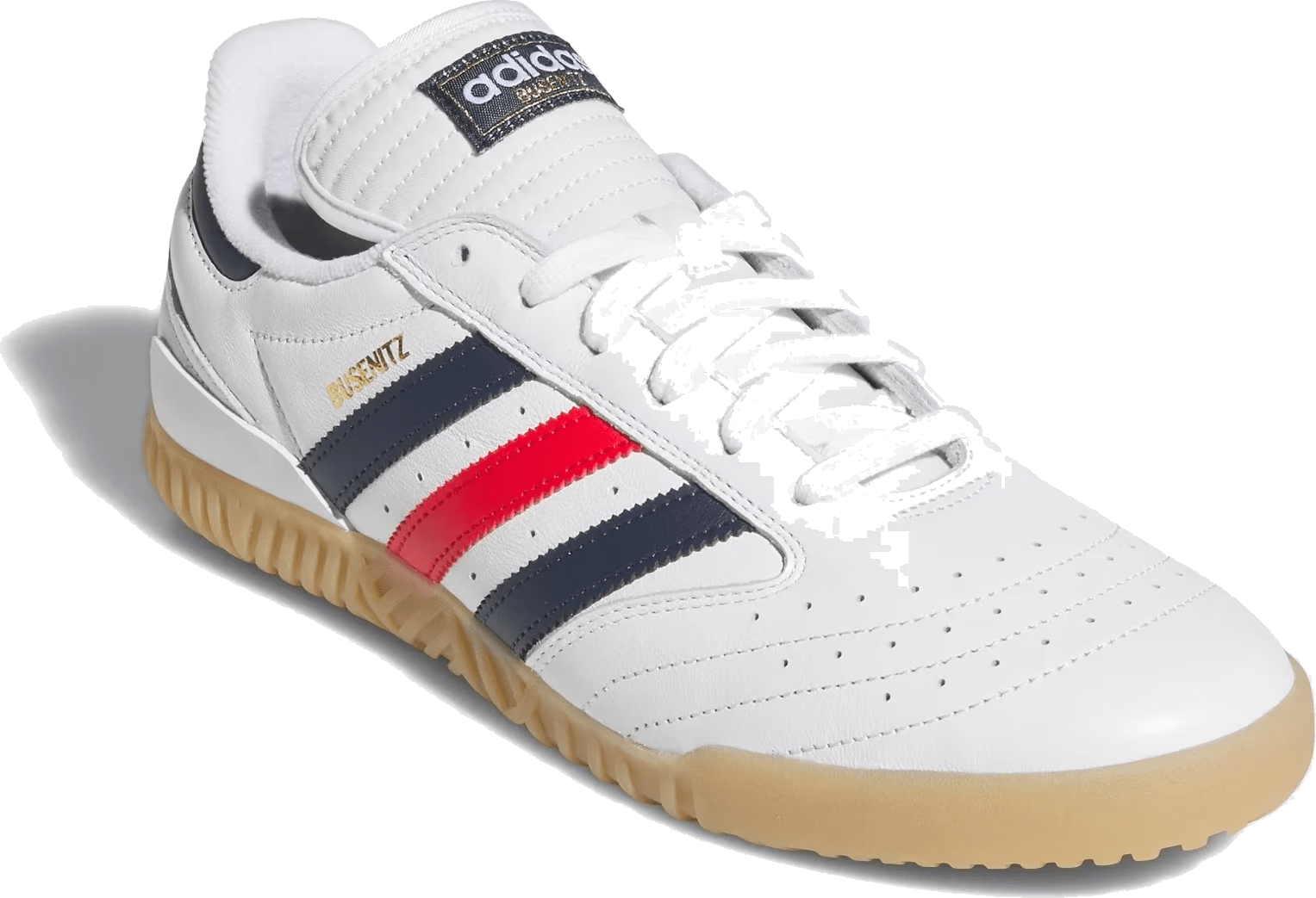 adidas Busenitz Indoor Super White Navy Better Scarlet