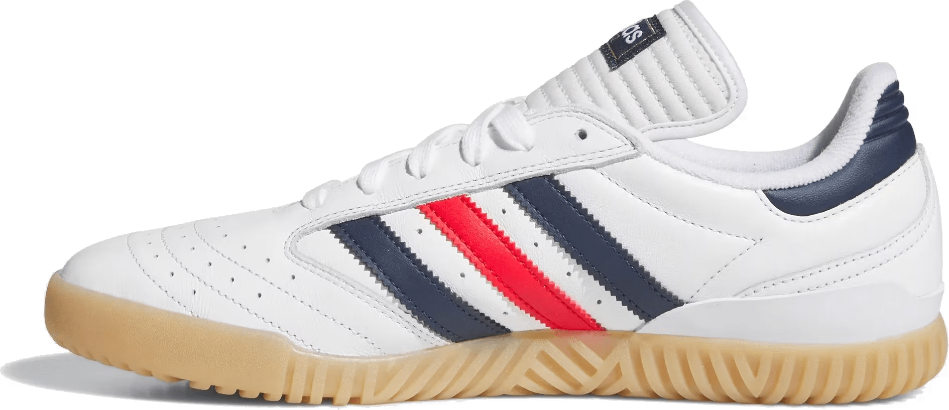 adidas Busenitz Indoor Super White Navy Better Scarlet