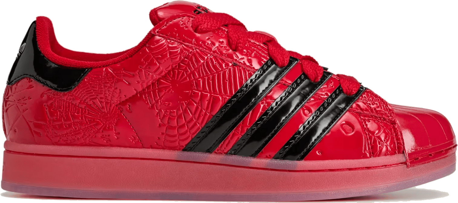 SP5DER x Adidas Superstar II "Red"