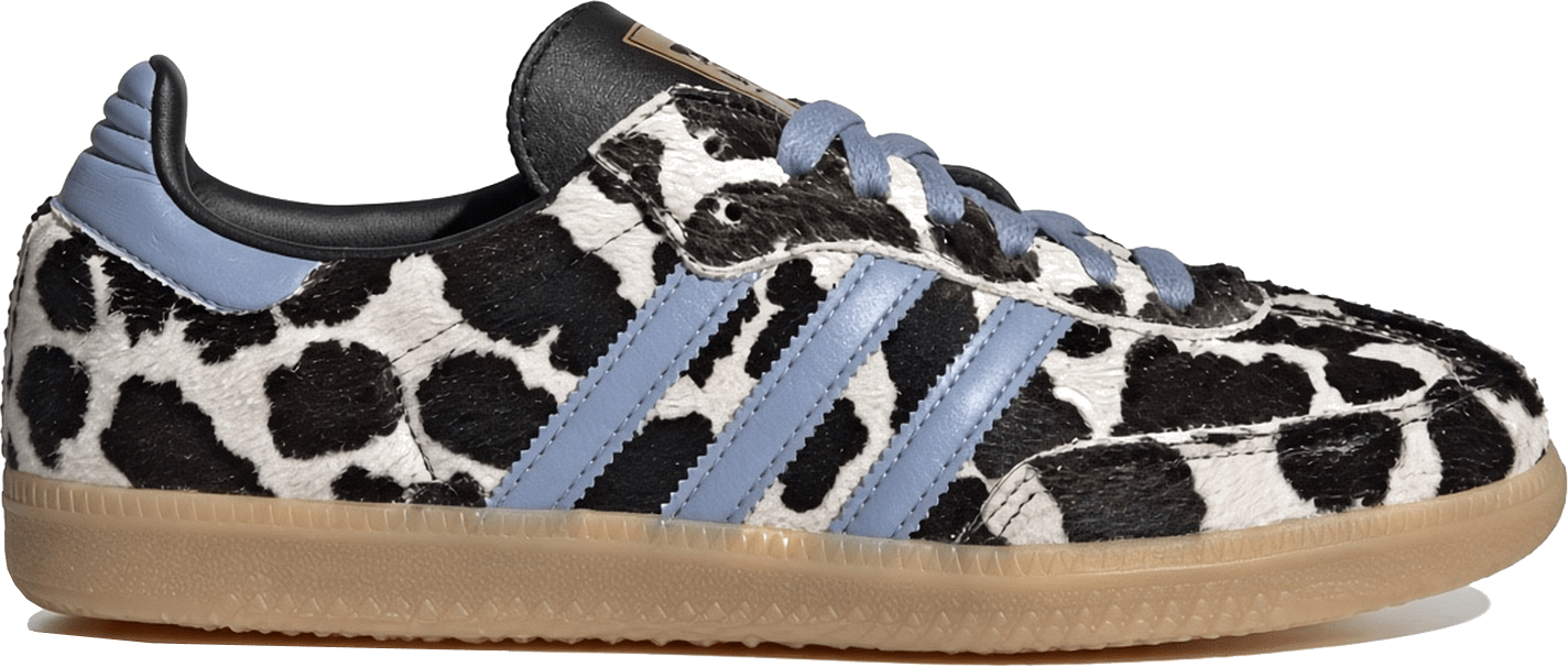 Adidas Samba OG Wmns "Chalk Blue Cow Print"