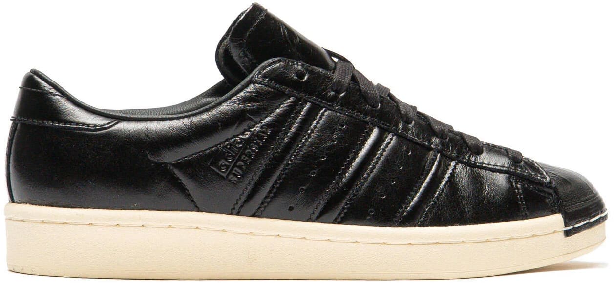 Adidas Superstar Vintage "Black Warm Vanilla"