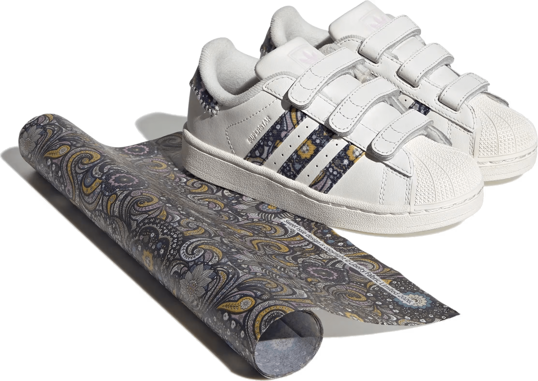ADIDAS LIBERTY LONDON ADIDAS SUPERSTAR II COMFORT CLOSURE