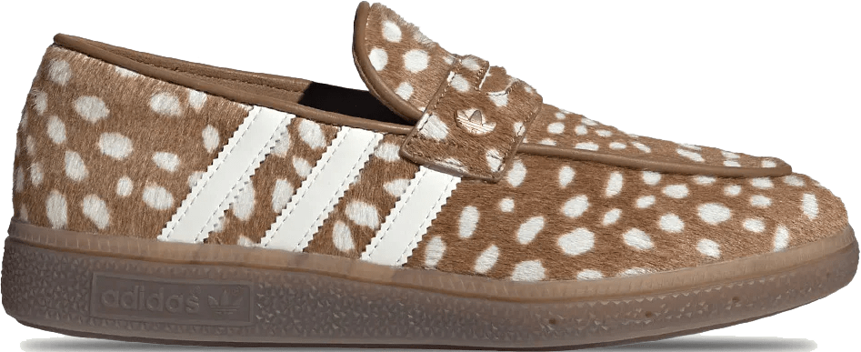 Adidas Handball Spezial Loafer Wmns "Brown Off White Deer Print"