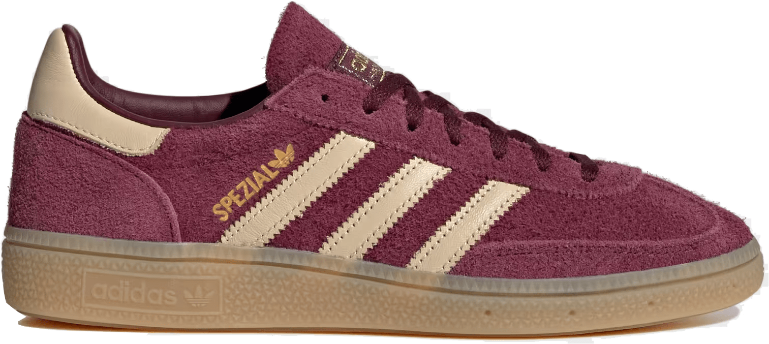 Adidas Handball Spezial Wmns "Warm Vanilla Maroon"