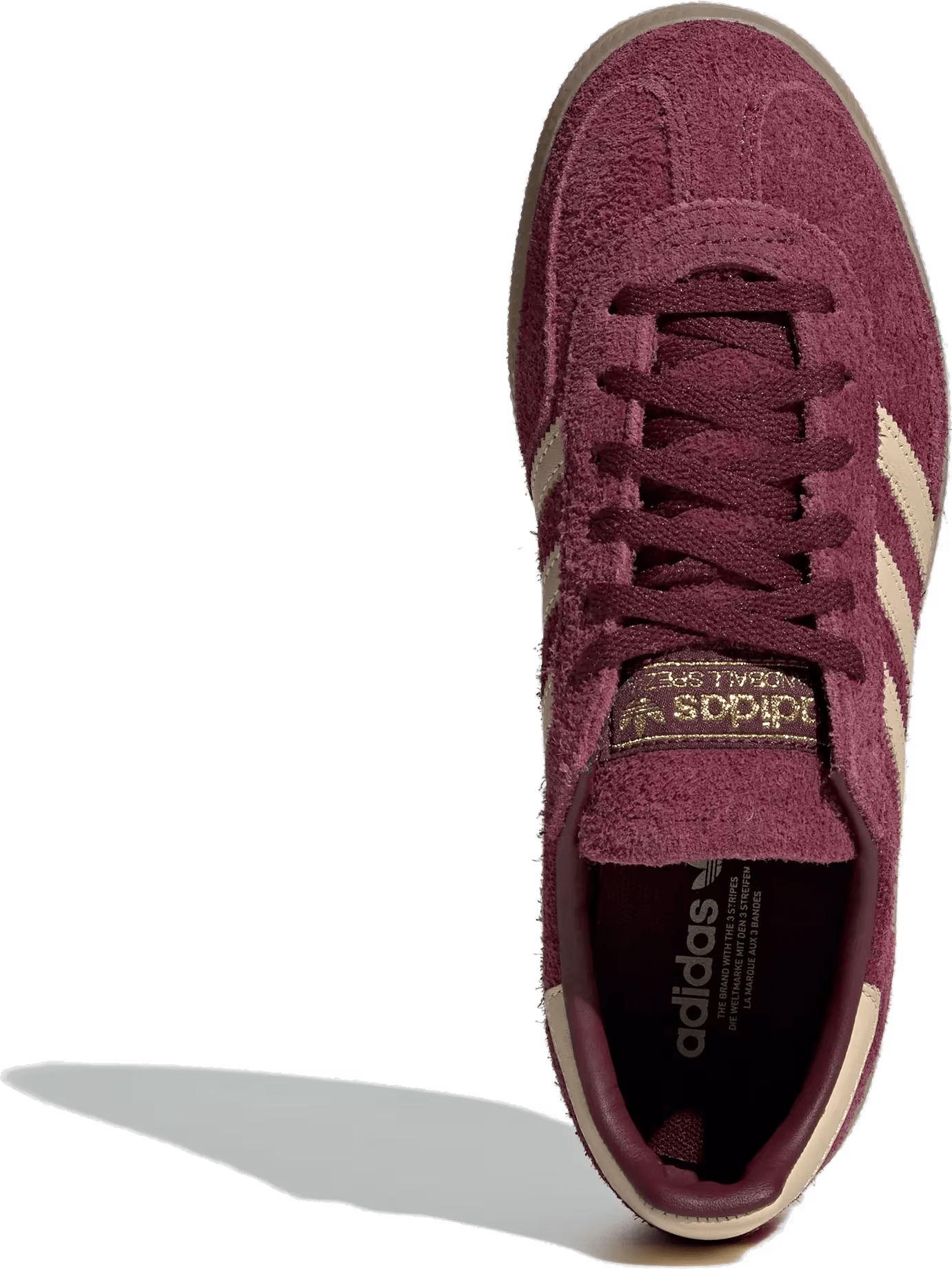 Adidas Handball Spezial Wmns "Warm Vanilla Maroon"
