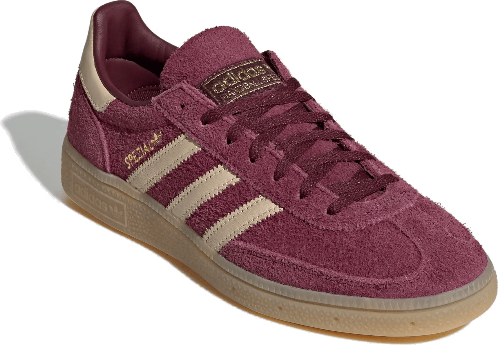 Adidas Handball Spezial Wmns "Warm Vanilla Maroon"