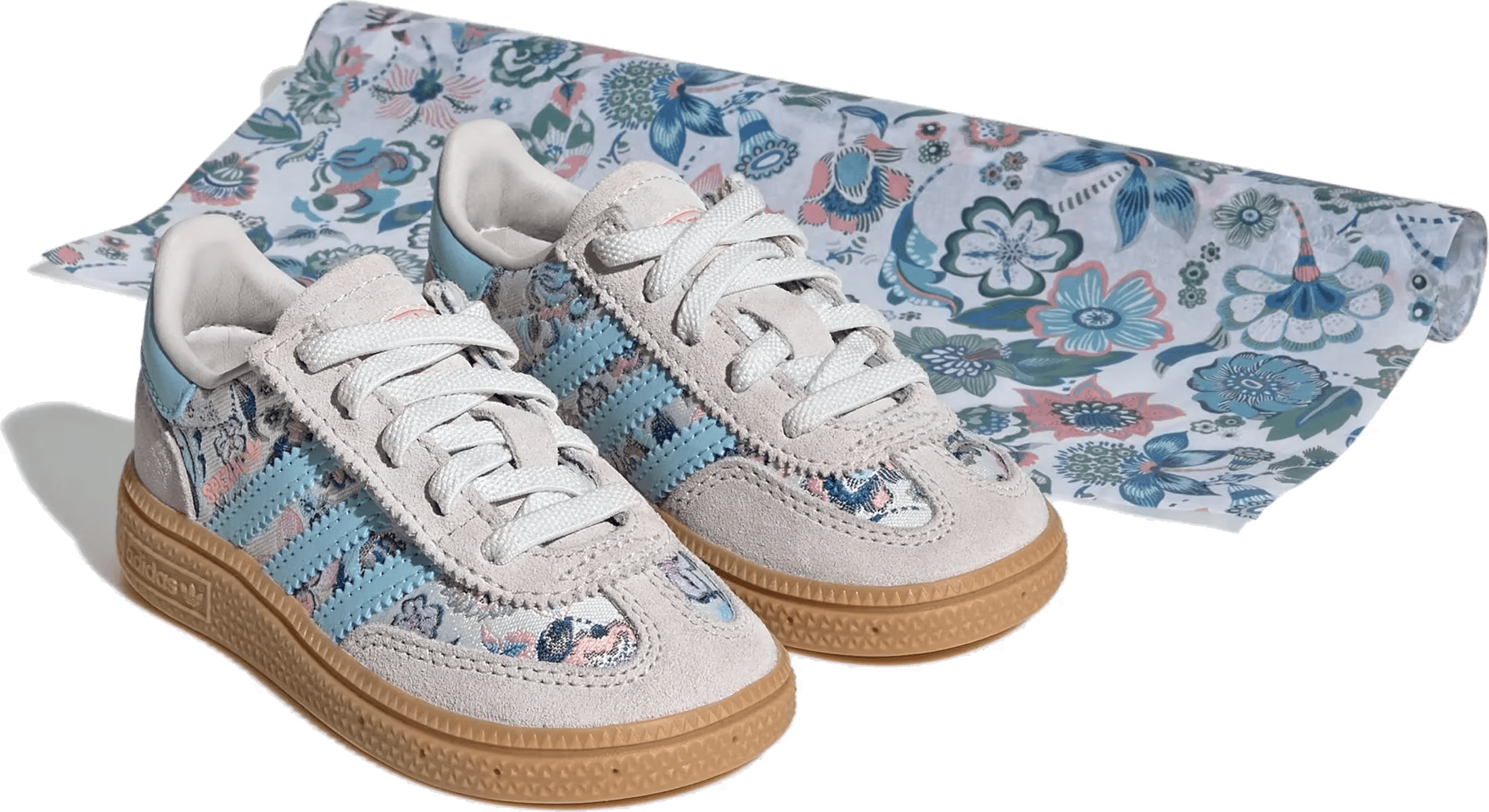 Liberty London x Adidas Handball Spezial TD "Off White Icey Blue"