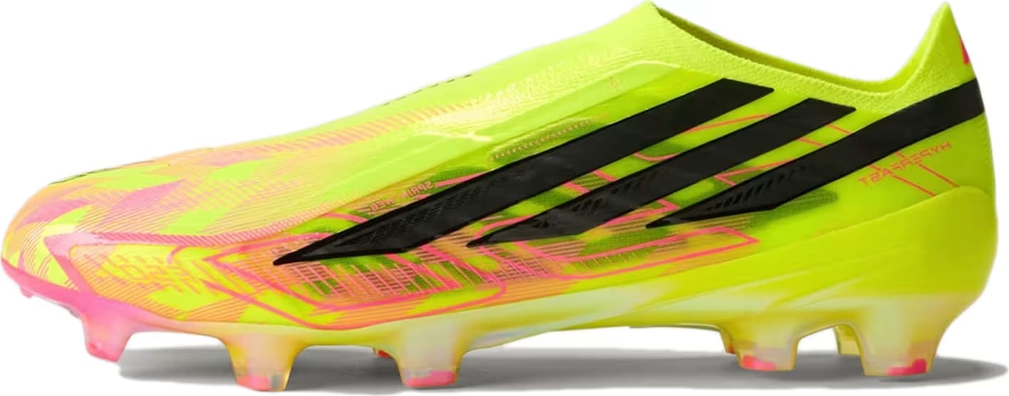 adidas F50 Hyperfast Elite Laceless FG Team Solar Yellow 2 Core Black Solar Turbo