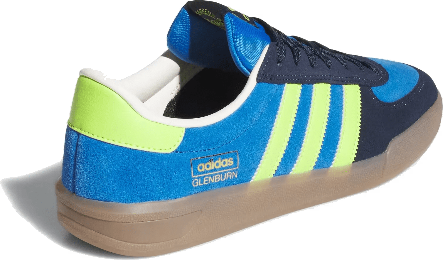adidas Glenburn Royal Semi Solar Slime Navy